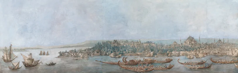 Panorama Sarayburnu, konec 18. století.