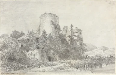 Pohled na Chateau de Saconnex