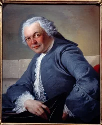 Portrét pana Tolozana. Obraz Louis Gabriel Blanchet (1701-1772)