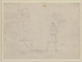 Study For Pygmalion And Galatea, c.1797 (křída na papíře)