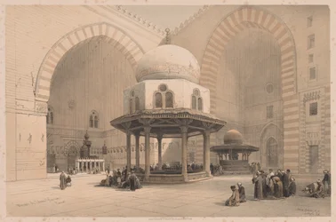 Egypt & Núbie, svazek III, č. 8: Mešita sultána Hassana, Káhira