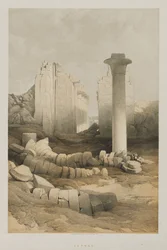 Egypt a Núbie, svazek II: Karnak, 1848.
