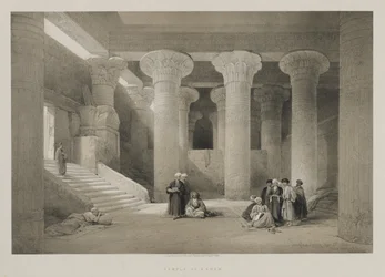 Egypt a Núbie, svazek I: Chrám v Esneh, 1846.