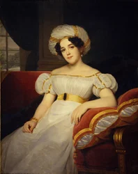 Portrét princezny Natalyi Stepanovny Golitsyny, rozené hraběnky Apraksiny 1794-1890, 1824