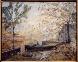 Riverside. Obraz Louise Carranda (1821-1899)