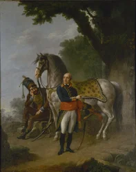 Portrét generála Josepha Marie Servan de Gerbey 1741-1808, c. 1800.
