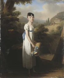 Portrét mademoiselle Athénaïs dAlbenas