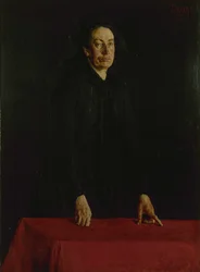 Portrét Louise Michel 1830-1905, 1882.