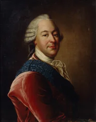 Portrét hraběte Michaila Illarionoviče Voroncova 1714-1767, polovina 18. stol.