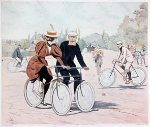 Tandem - kresba L. Vallet