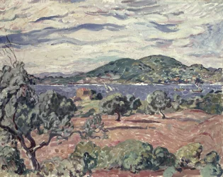 Bay of Antheor, kolem 1906-07 (olej na plátně)