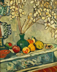 Měna papeže a ovoce; Monnaie du Pape et Fruits, kolem 1904-05 (olej na plátně)