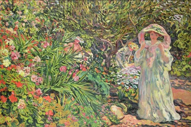 Madame Power in the Garden