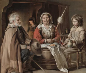 Selský interiér, c. 1645.