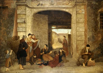 The Eternal Door Cairate, Lombardie, 1876.