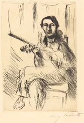 Portrét Andrease Weissgaerbera, 1919.