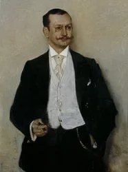 Tam Carl Strathmann maluje