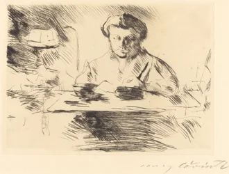 Die Gattin manželka umělce, 1918.