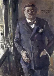 Portrét Friedricha Eberta 1871-1925, prezidenta Německé říše, 1924.