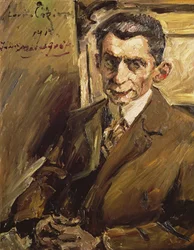 Portrét Julia Meiera-Graefa (1867-1935), historika umění, kolem 1912-14