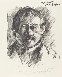 Autoportrét, 1920.