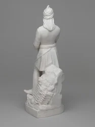 Parian ware soška poručíka (později majora) Williama Hodsona