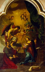 Zvěstování, Luca Cambiaso (1527-1585)