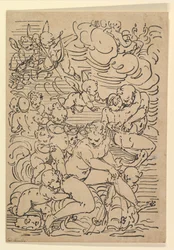 Triumph of Amphitrite, ca. 1550-1580.