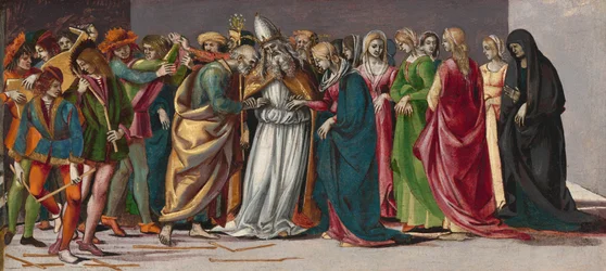 Svatba Panny, c. 14901491.