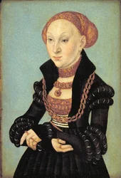 Portrét kurfiřtky Sibyly Saské (1510-1569)