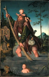 Německy: Der heilige Christophorus Saint Christopher