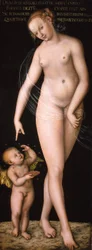 Německy: Venus und Amor als Honigdieb Venuše s Amorem kradou med