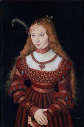 Portrét princezny Sibyly z Cleve