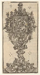 Relikviář s pietou, z Velké série wittenberských relikviářů, 1509.