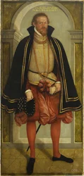 Portrét prince Joachima Ernsta von Anhalt (1536 - 1586)