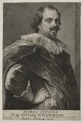 Portrét Petera Stevense.