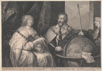 Thomas Howard, 21. hrabě z Arundel a Alethea Howard (rozená Talbot), 13. baronka Furnival, hraběnka z Arundel
