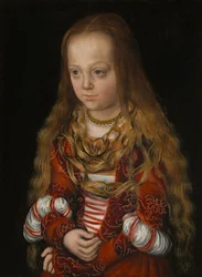 Princezna ze Saska, kolem roku 1517 (olej na panelu)
