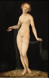 Lukrécie, římská šlechtična a manželka Tarquinia Collatina (tempera na dřevě)