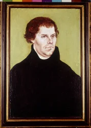 Portrét Martina Luthera (1483-1546), obraz Cranacha