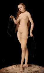 Obraz "Venuše" od Lucase Cranacha staršího (1472-1553)