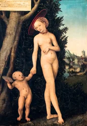 Venuše a Amor kradou med