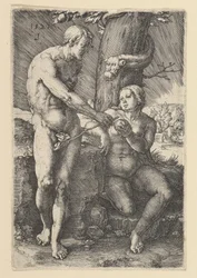 Hřích Adama a Evy, 1529.