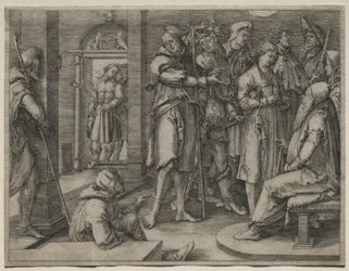 Příběh Josefa: Josef vykládá svůj sen Jacobovi, 1512.