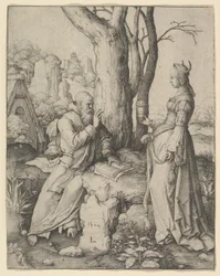 Pokušení svatého Antonína, 1509.