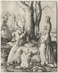 Pokušení svatého Antonína, 1509.