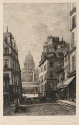 Rue du Haut Pavé v Paříži