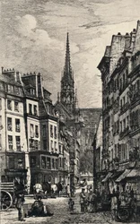 "Place Maubert", 1915