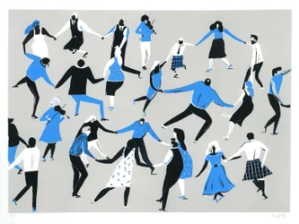 Ceilidh, 2016 (sítotisk)