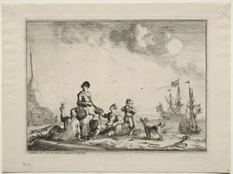 Prodejce ryb, 1701.